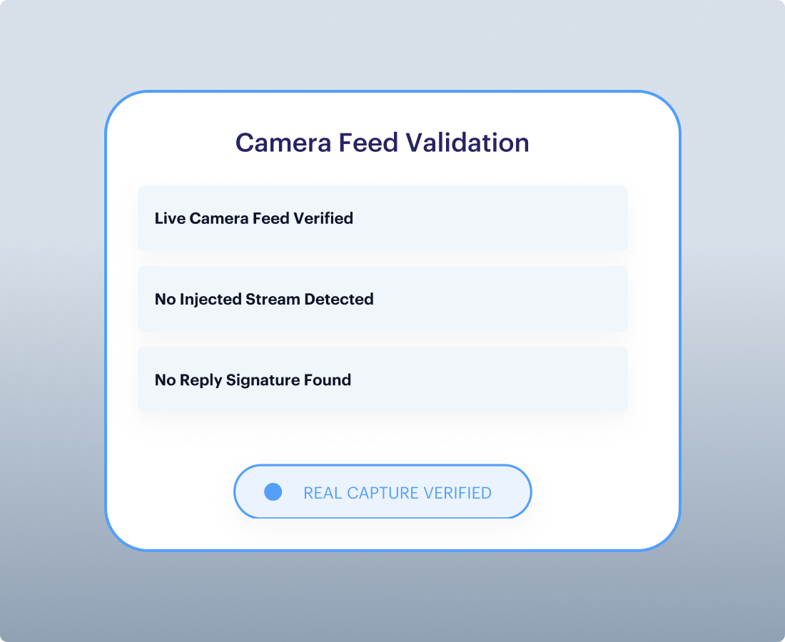 Real-Capture Validation