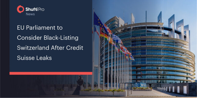 EU Parliament to Consider Black-Listing Switzerland After Credit Suisse Leaks