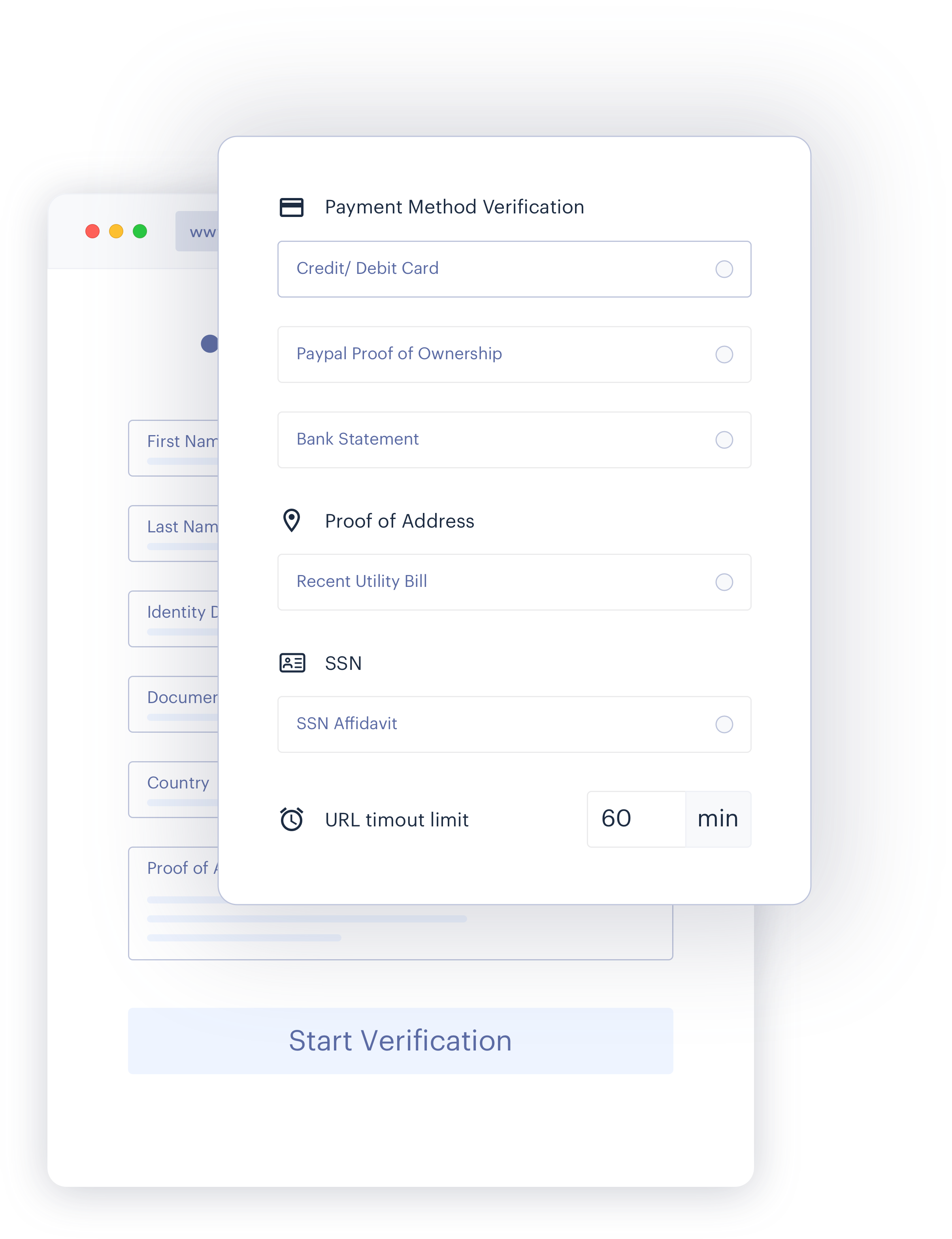 Additional data parameter