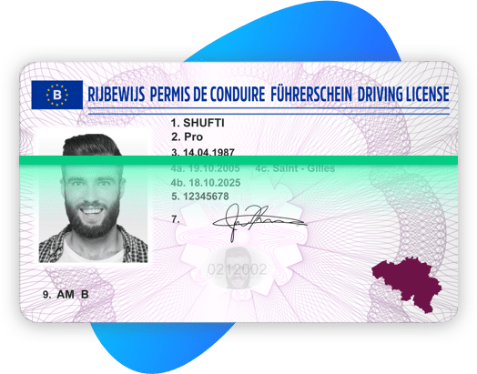 Belgium Driving License