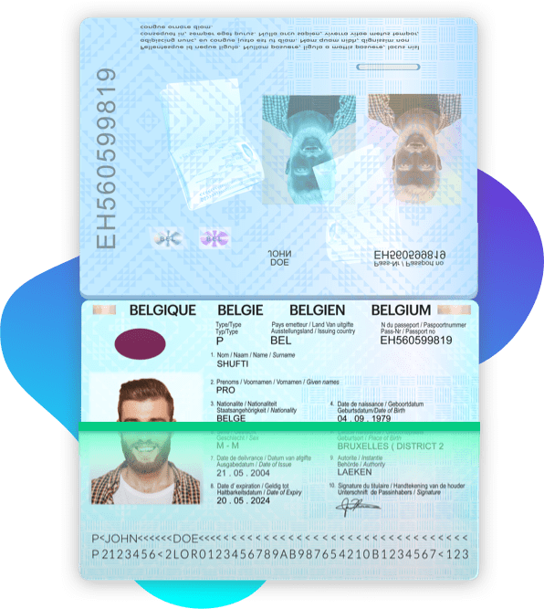 Belgium Passport