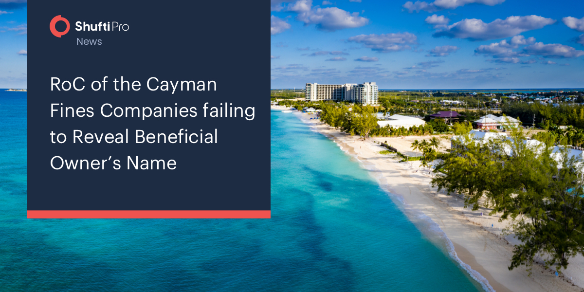 RoC of the Cayman Fines Companies failing to Reveal Beneficial Owner’s Name