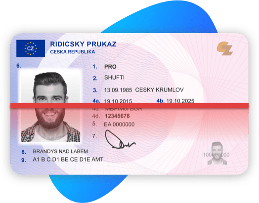 Czech Driving License