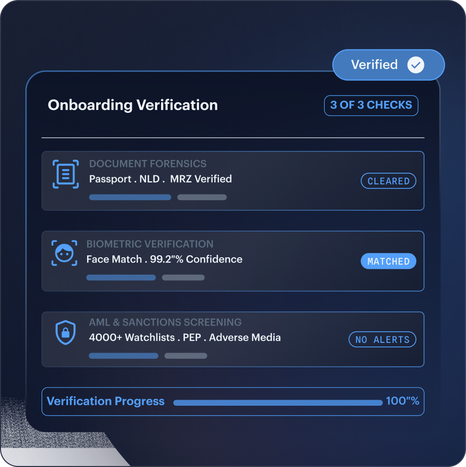 Onboarding mockup