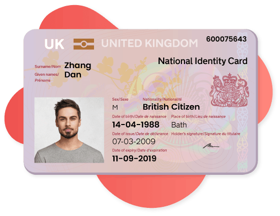 Id gr. ID. Британский ID. ID карта uk. United Kingdom Identity Card.