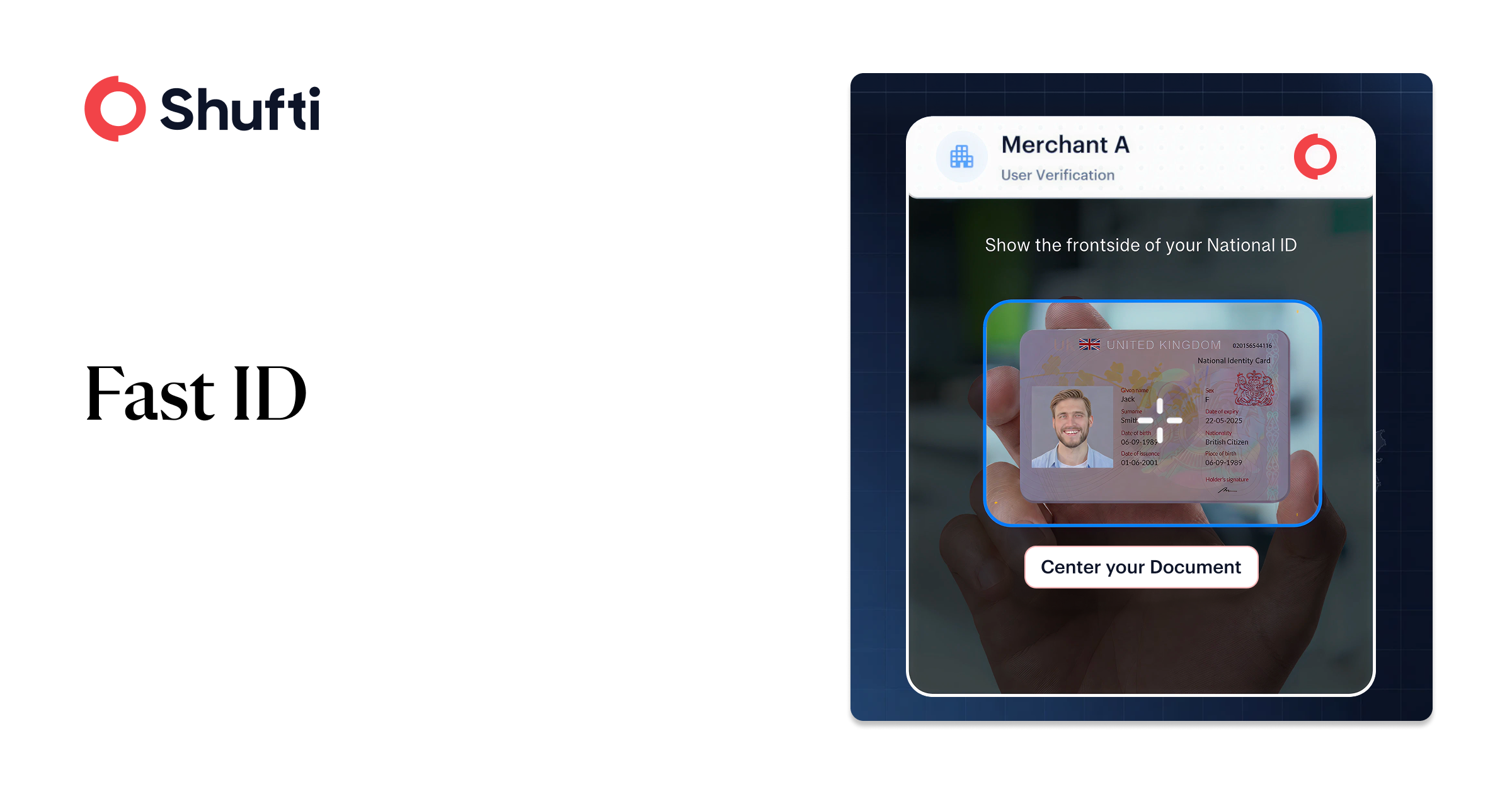 Fast ID Verification in Seconds | Shufti