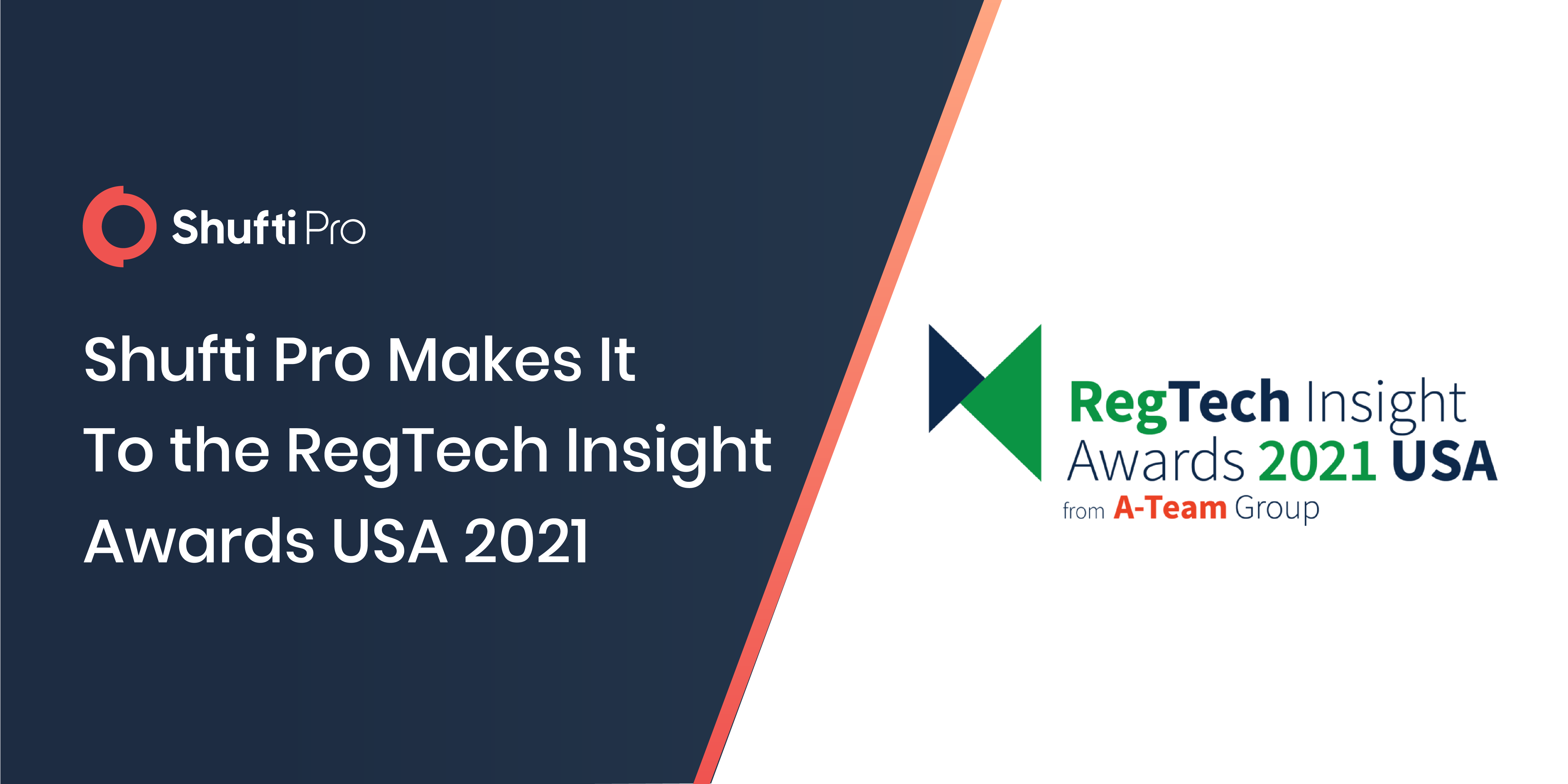 Shufti Makes It To the RegTech Insight Awards USA 2021