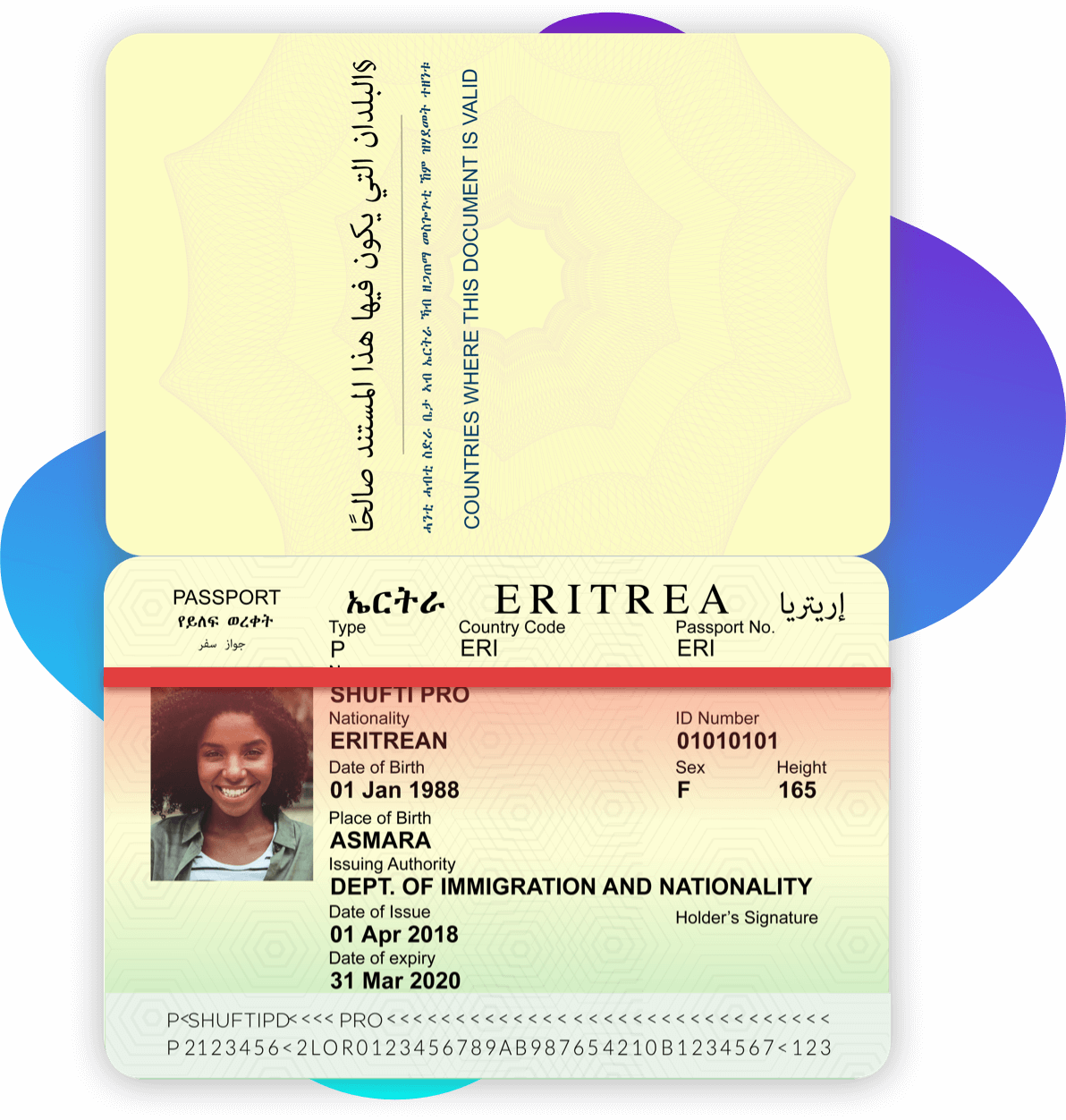 Passport Eritrea