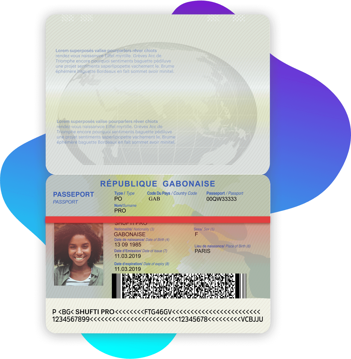 Passport Gabon compress