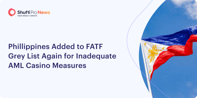 Phillippines Added to FATF Gray List Again for Inadequate AML Casino Measures