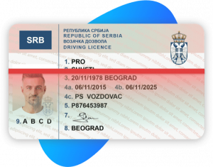 kosovo drivers licence psd