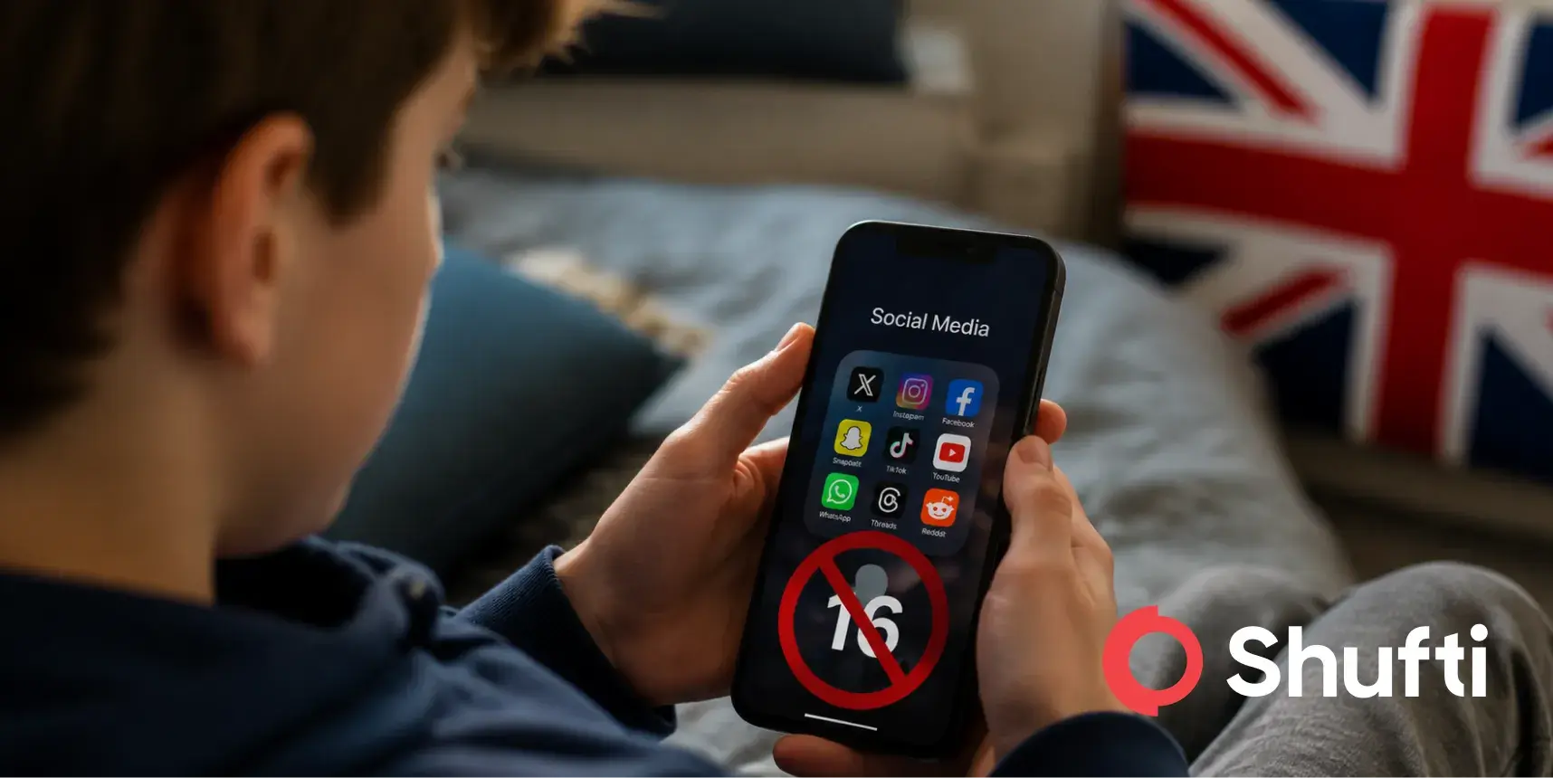 UK to Ban Under-16s From Major Social Media Platforms