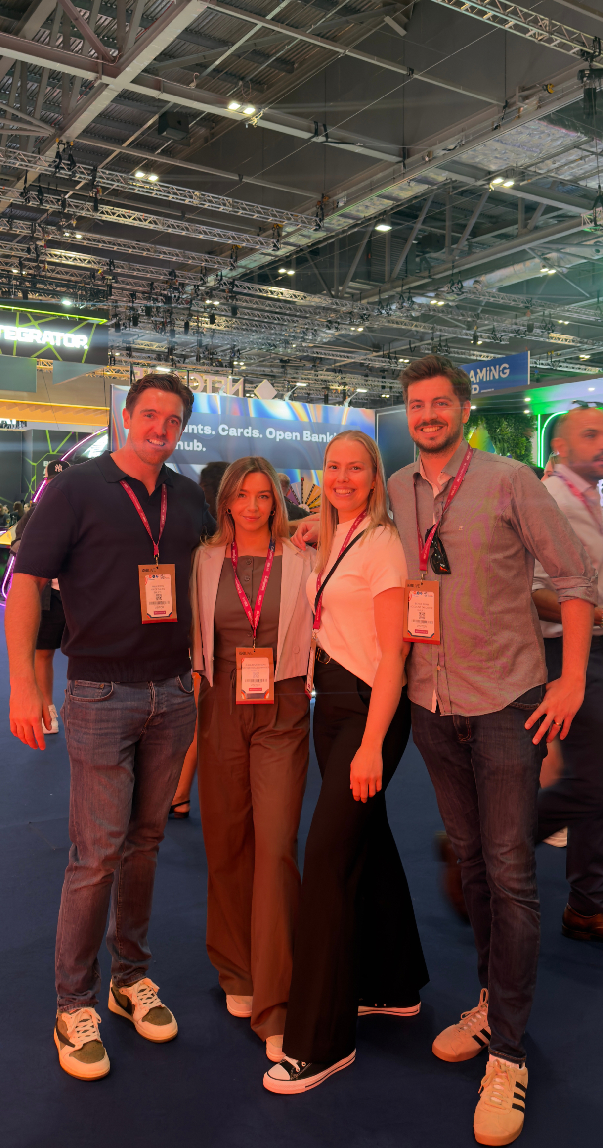 The Shufti team at the iGB event