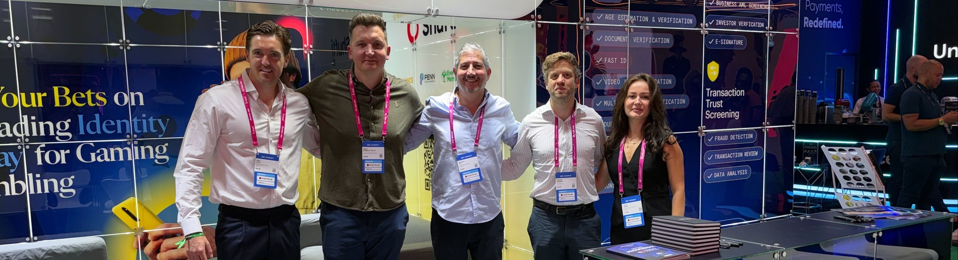 The Shufti stand and team at SBC Lisbon