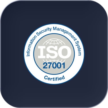 ISO 27001 Certified