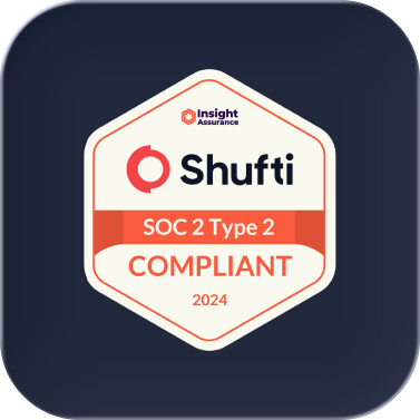 Shufti SOC 2 Type 2 Compliant