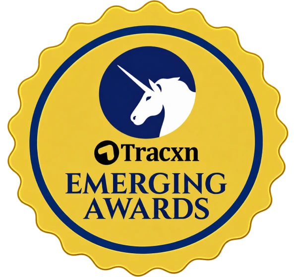 Tracxn Emerging Startups award badge