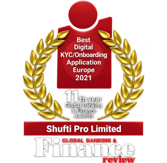 Global Banking and Finance Awards 2021 badge