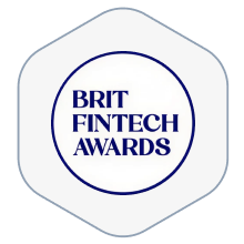Brit Fintech Awards badge - ID Innovator of the Year 2025
