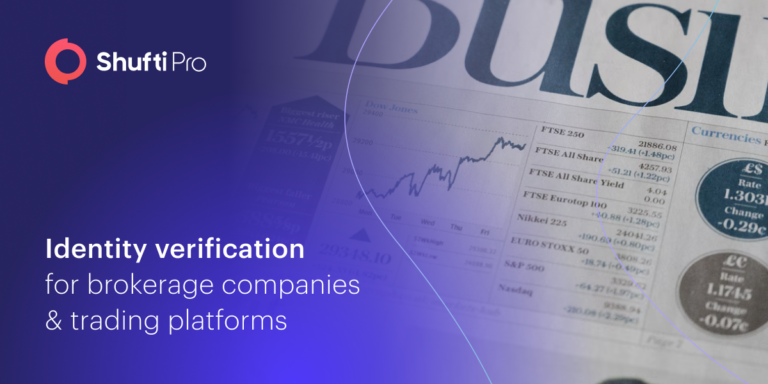 KYC Compliance – Identity Verification for Brokerage Companies & Trading Platforms