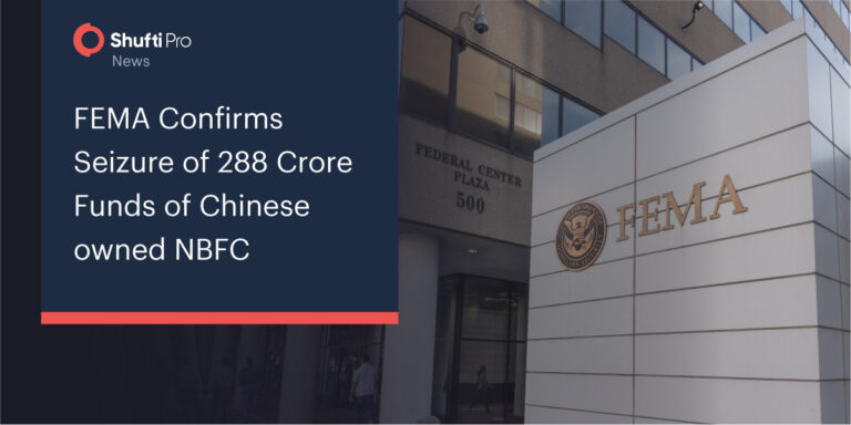 FEMA Confirms Seizure of 288 Crore Funds of Chinese-owned NBFC