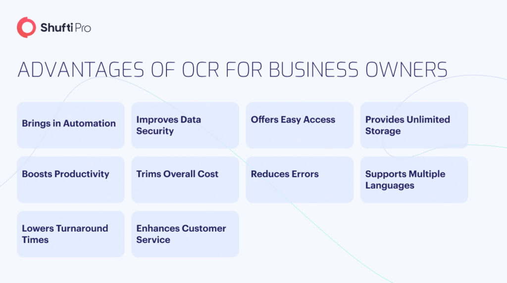 The Top 10 Advantages of OCR for Business Owners