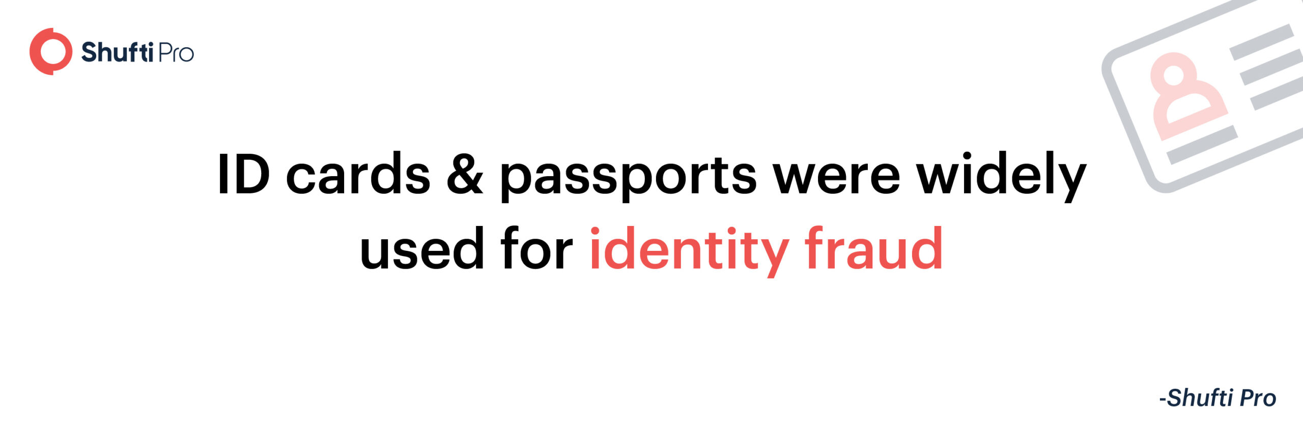 Identity fraud