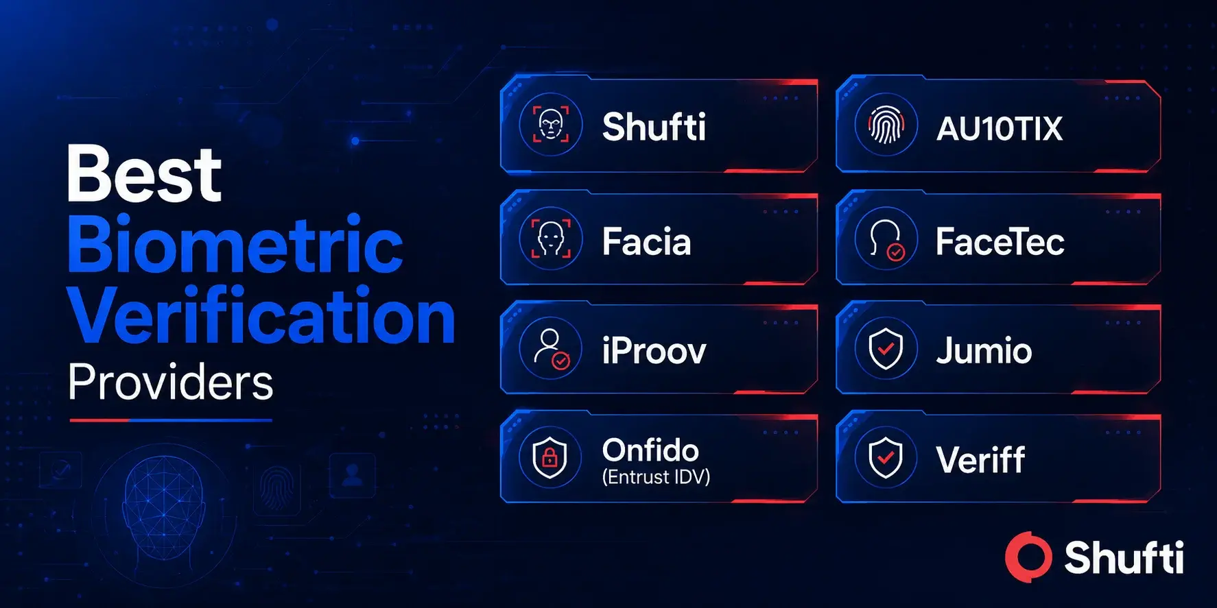 Best Biometric Verification Providers In 2026