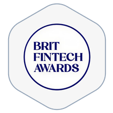 Brit Fintech Awards badge - ID Innovator of the Year 2025