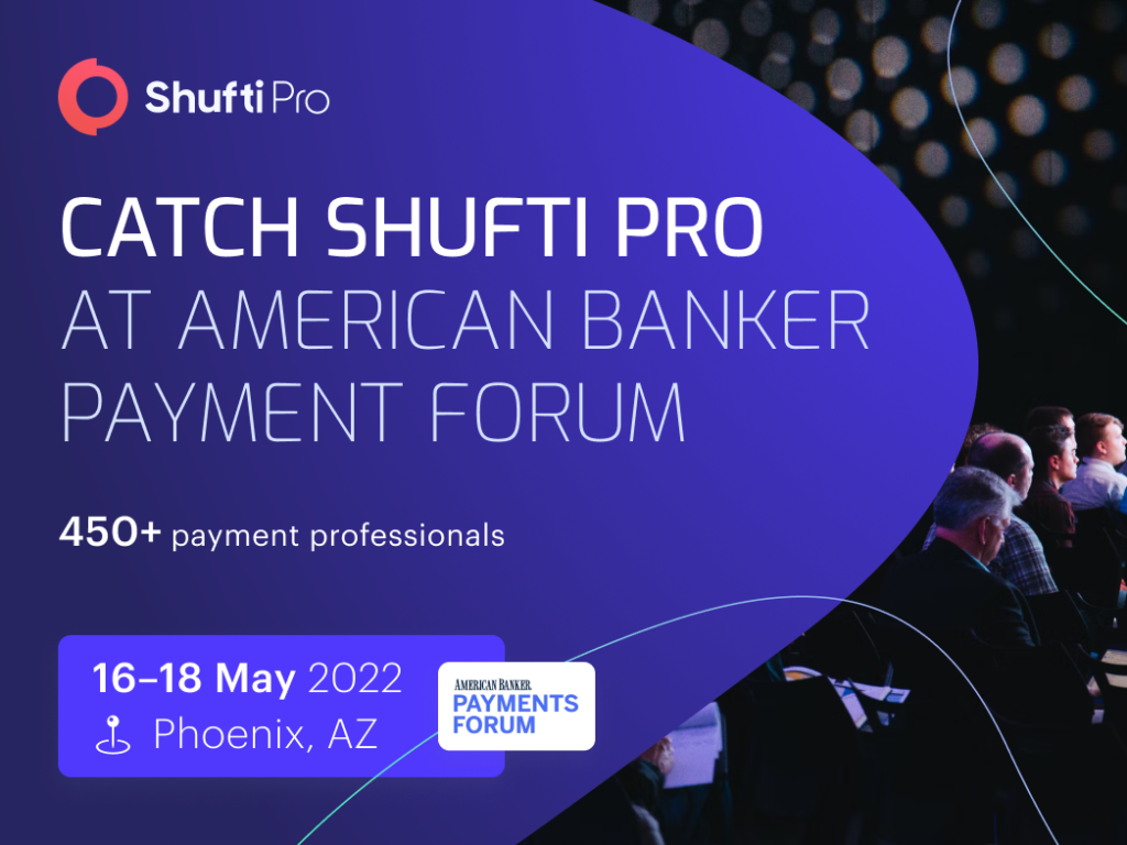 Catch Shufti Pro at American Banker Payments Forum