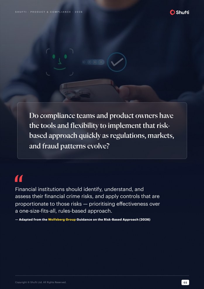 Guide page — the risk-based approach quote