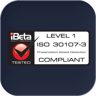 iBeta Level 1 — ISO 30107-3 Compliant