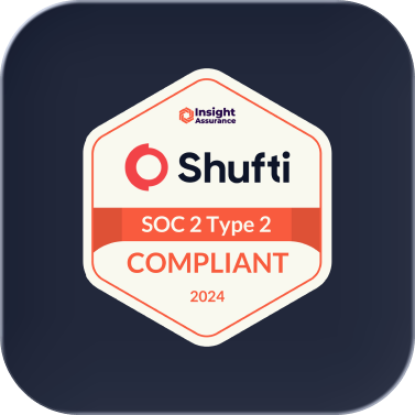 Shufti SOC 2 Type 2 Compliant
