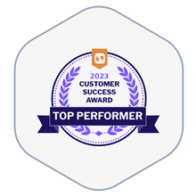 Customer Success Award badge - Top Performer in Identity Verification Software 2023