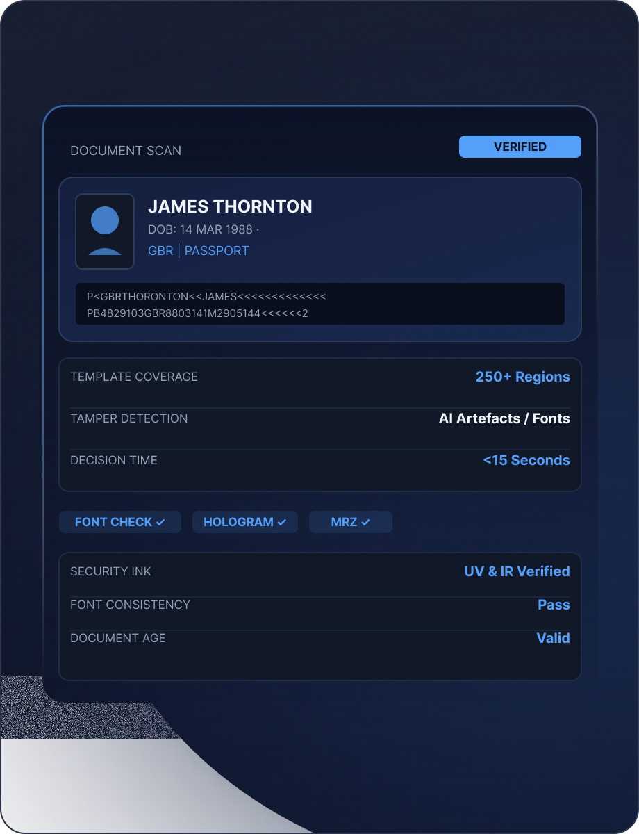 Facial Biometrics mockup