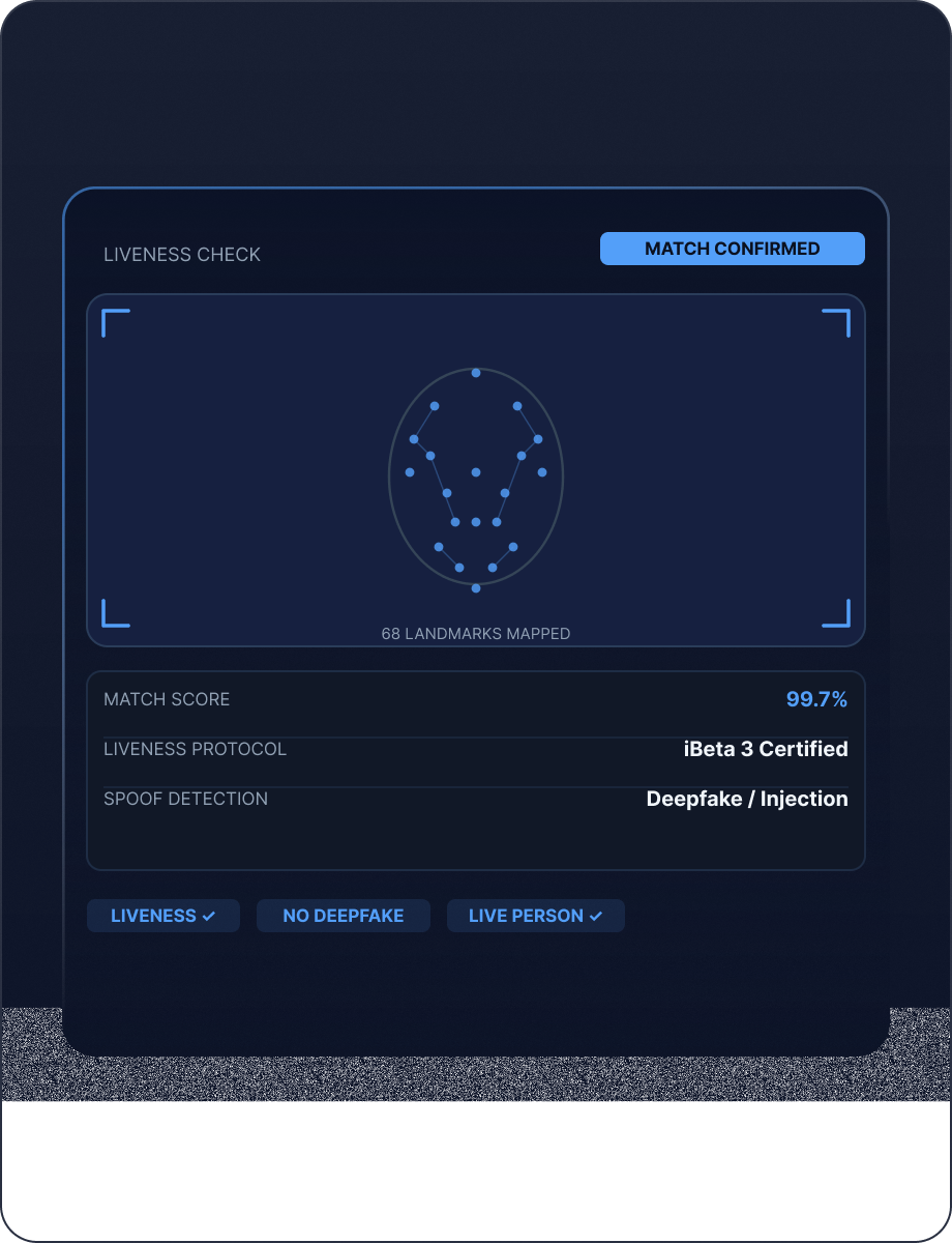 NFC Verification mockup