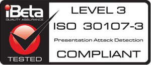 iBeta Level 3 ISO 30107-3 compliant