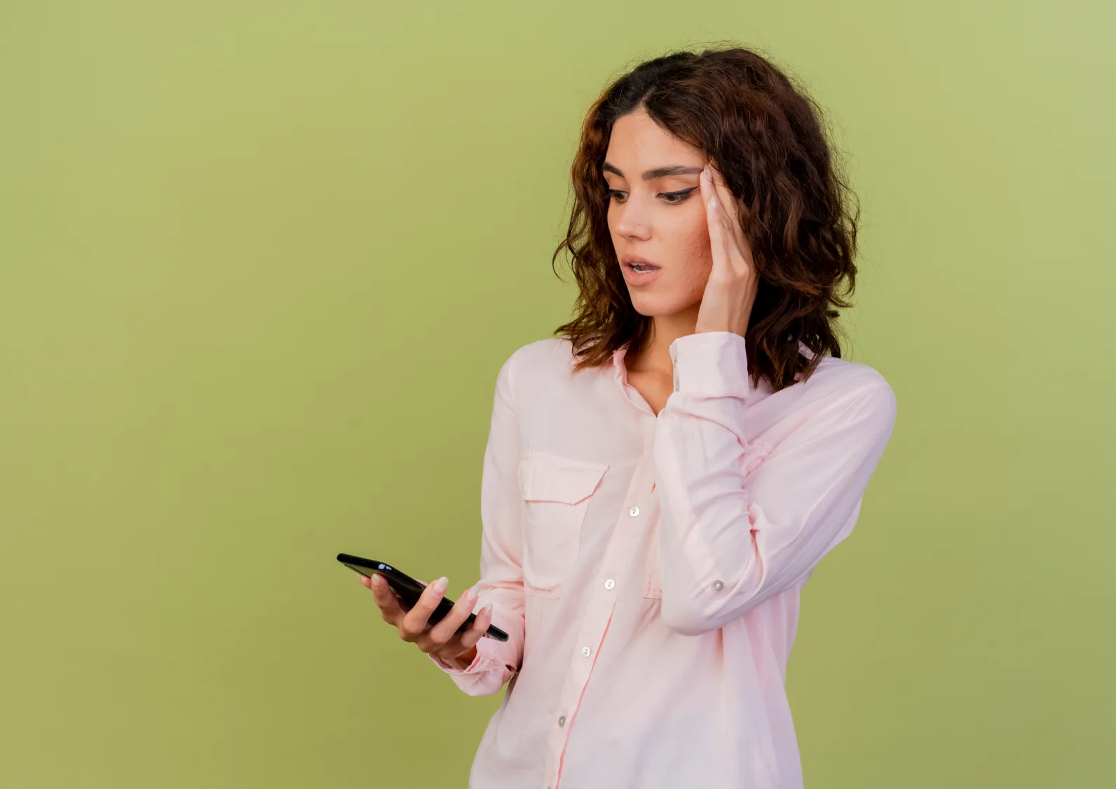 A trader reviewing account activity