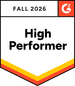 G2 High Performer — Fall 2026