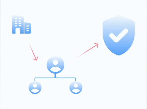 Business building and its ownership structure verified into a trusted shield