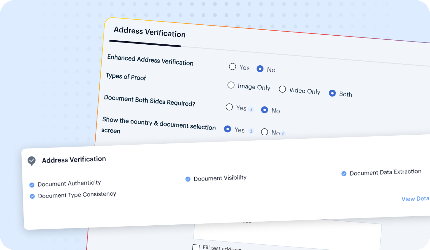 Address Verification interactive demo preview