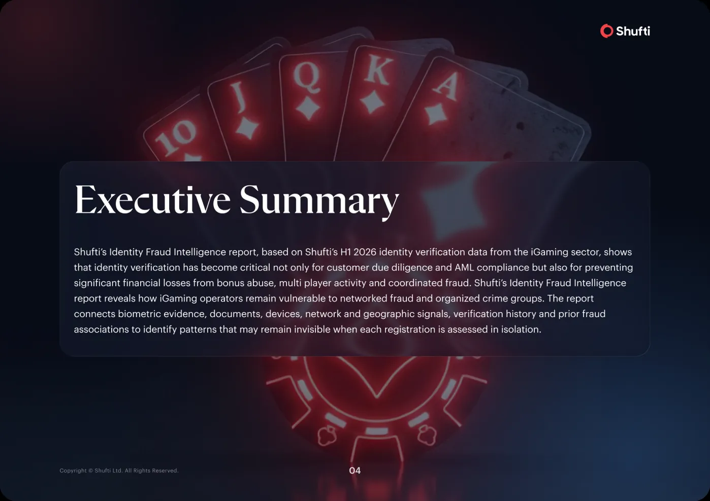 Report page — jurisdiction circumvention