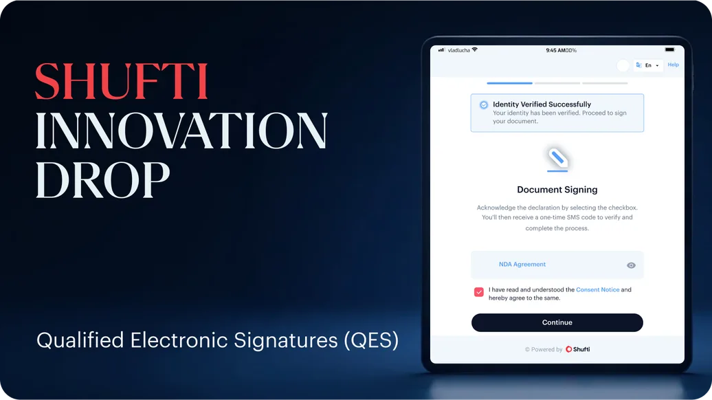 Shufti Innovation Drop episode one: Qualified Electronic Signatures