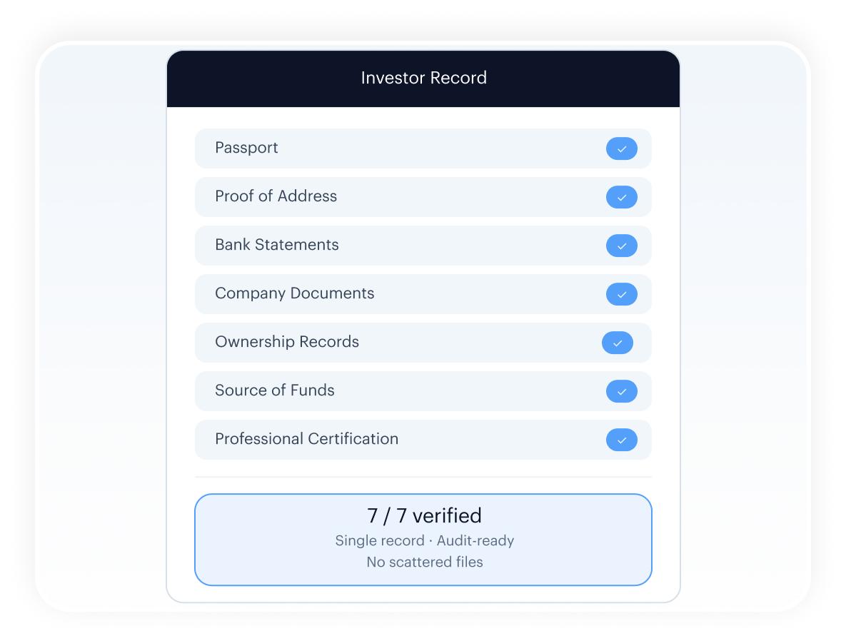 Address validation — extracted address normalised into structured fields