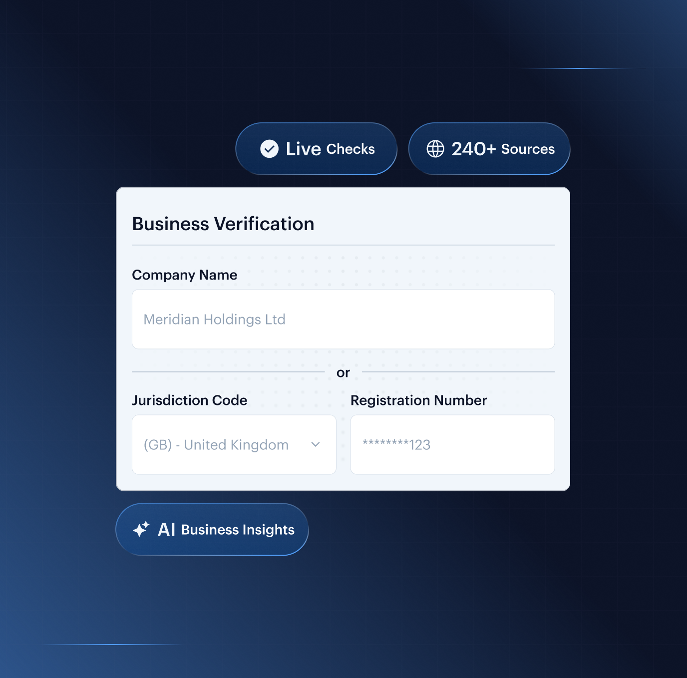 Shufti investor verification flow showing accreditation evidence, ownership tracing and MLRO review