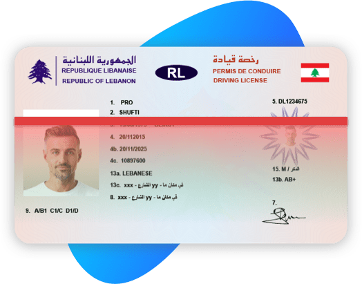 lebanon driving license