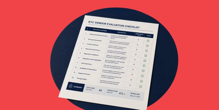 KYC Vendor Evaluation: What the accuracy number doesn’t tell you