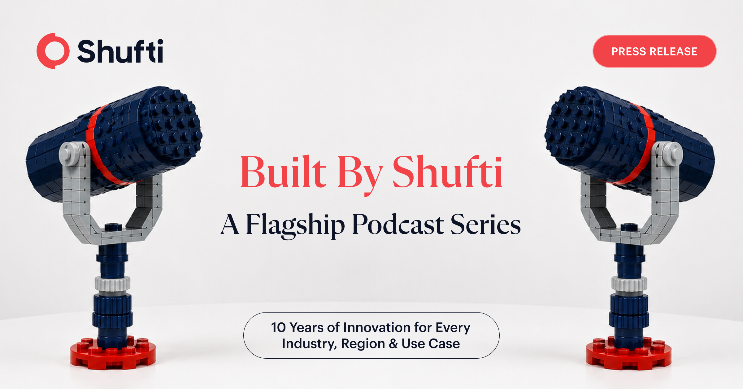 Shufti Launches Flagship Podcast Series Called ‘Built By Shufti’ Showcasing a Decade of Custom Innovation for 2,000+ Businesses