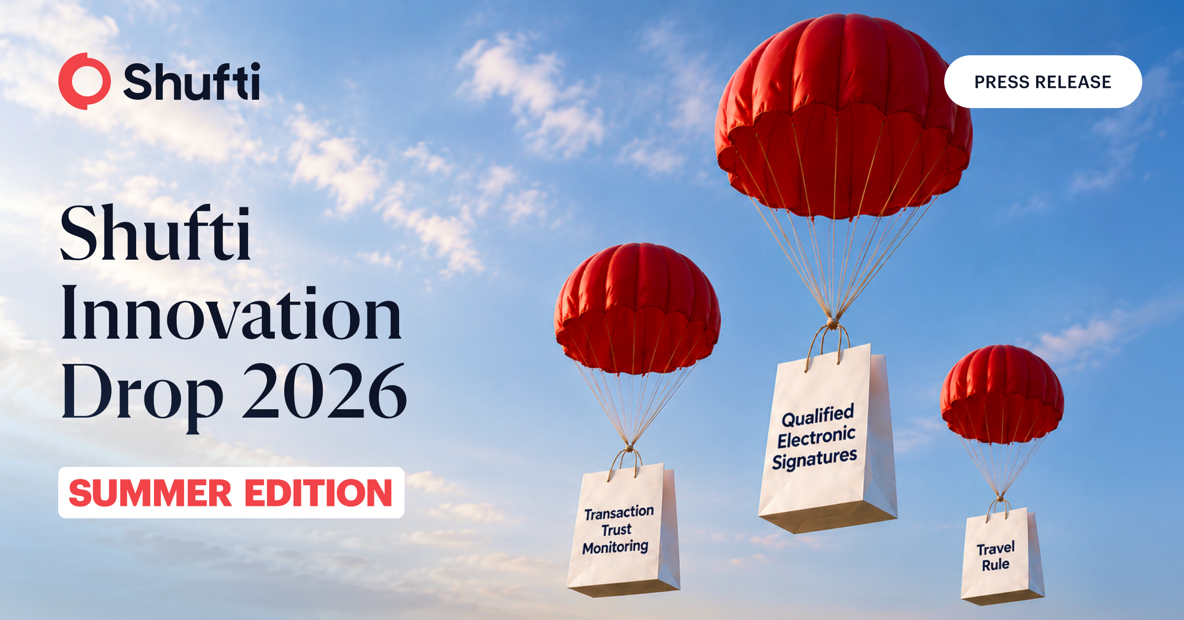 Shufti Introduces Qualified Electronic Signatures, Transaction Trust Monitoring, and Travel Rule Compliance in its Summer Innovation Drop 2026