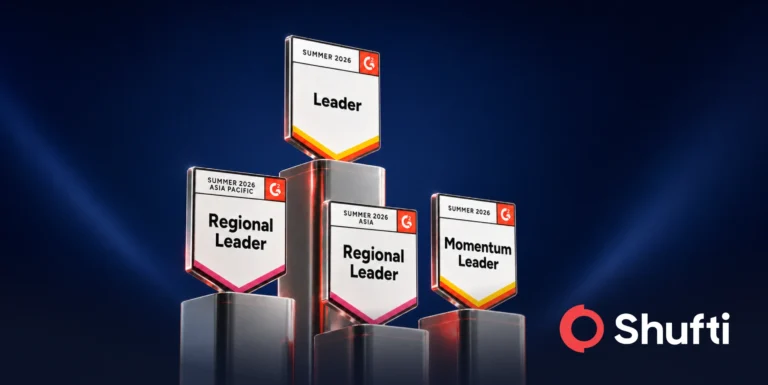 Shufti Ranks in The Leadership Tier of G2 Summer 2026 Identity Verification Grid